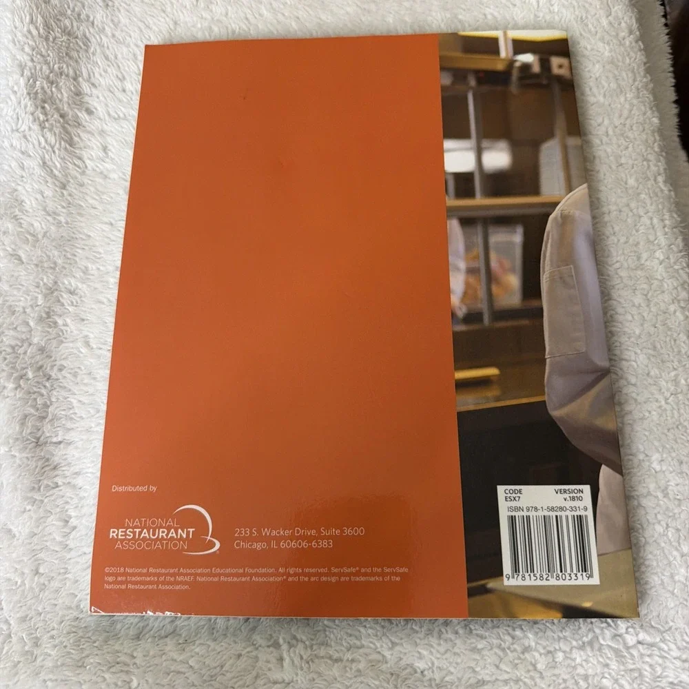 Servsafe Manager - 7th Edition Paperback 2018 FDA FOOD CODE UPDATES 2017